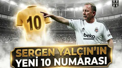 Sergen Yalçın'ın yeni 10 numarası