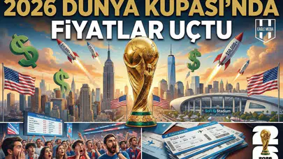 2026 Dünya Kupası’nda fiyatlar uçtu