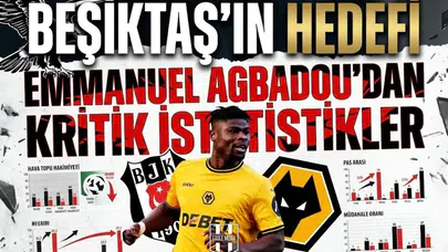 Beşiktaş'ın hedefi Emmanuel Agbadou'dan Arsenal maçında kritik istatistikler