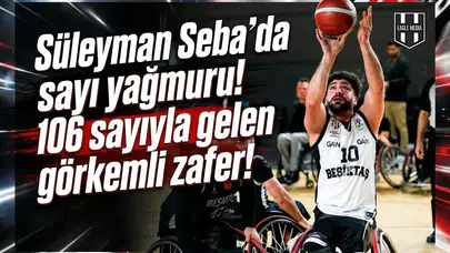 Süleyman Seba'da sayı yağmuru! 106 sayıyla gelen görkemli zafer!