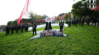 Dualar şehitlerimiz için yükseldi: Tüpraş Stadyumu'nda anlamlı tören