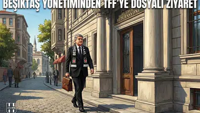 Beşiktaş yönetiminden TFF'ye dosyalı ziyaret