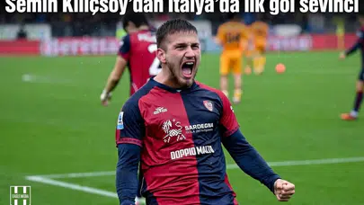 Semih Kılıçsoy'dan İtalya'da ilk gol sevinci