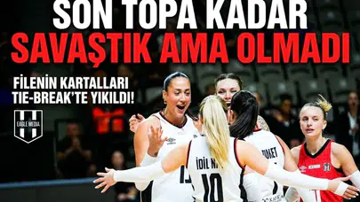 Son Topa Kadar Savaştık Ama Olmadı: Filenin Kartalları Tie-Break'te Yıkıldı!
