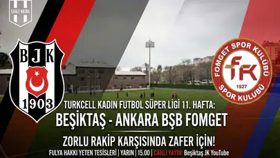 Beşiktaş Kadın Futbol ABB Fomget'i ağırlıyor: Puan durumu ve fikstür!