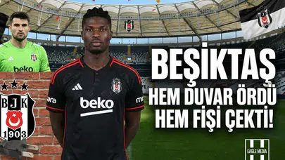 Beşiktaş hem duvar ördü hem fişi çekti!
