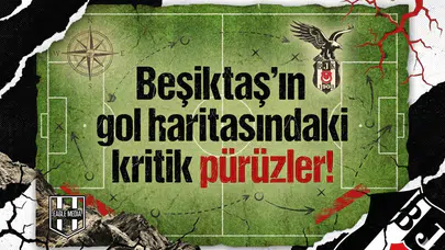 Beşiktaş’ın gol haritasındaki kritik pürüzler!
