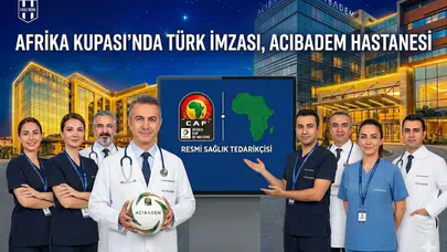 Afrika Kupası'nda Türk imzası, Acıbadem Hastanesi