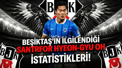 Beşiktaş'ın ilgilendiği santrfor Hyeon-gyu Oh istatistikleri!