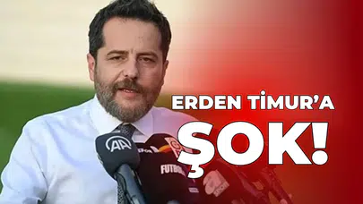 Erden Timur’a şok!