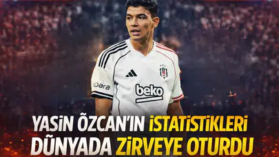 Yasin Özcan'ın istatistikleri dünyada zirveye oturdu