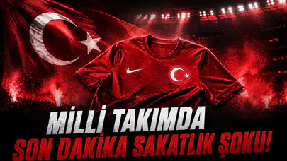 Milli Takım'da son dakika sakatlık şoku!