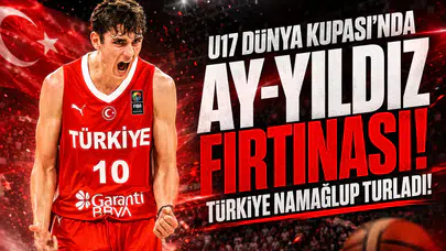U17 Dünya Kupası'nda ay yıldız fırtınası: Türkiye namağlup turladı
