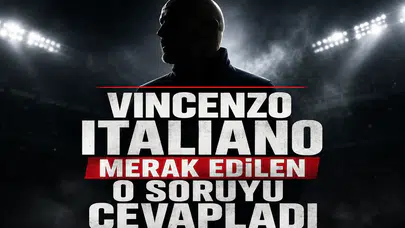 Vincenzo Italiano Merak Edilen O Soruyu Cevapladı
