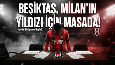 Orta sahaya "dev" operasyon! Beşiktaş Milan'ın yıldızı için masada