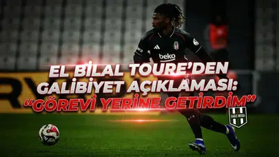 El Bilal Toure'den galibiyet açıklaması: "Görevi yerine getirdim"