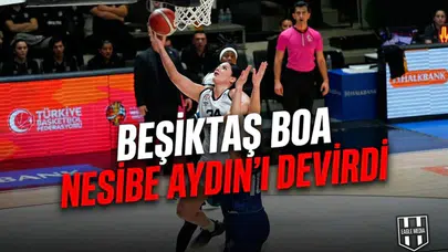 Beşiktaş BOA Nesibe Aydın’ı devirdi: Akatlar’da nefes kesen galibiyet!