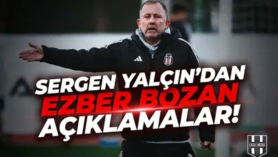 Sergen Yalçın'dan ezber bozan açıklamalar!