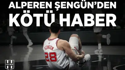 Alperen Şengün'den kötü haber