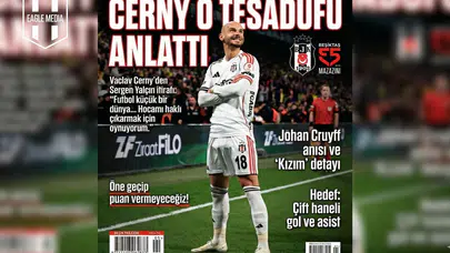 Cerny o tesadüfü anlattı: "Sergen Hoca televizyonda konuşurken..."