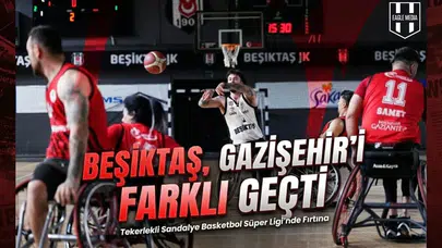 Beşiktaş, Gazişehir'i farklı geçti