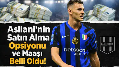 Beşiktaş Inter'le el sıkıştı: İşte Asllani'nin satın alma opsiyonu ve maaşı!
