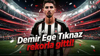 Demir Ege Tıknaz rekorla gitti!