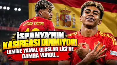 İspanya'nın Kasırgası Dinmiyor! Lamine Yamal Uluslar Ligi'ne Damga Vurdu...
