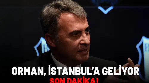 Fikret Orman'dan kritik atak! Bu akşam İstanbul'a dönüyor!