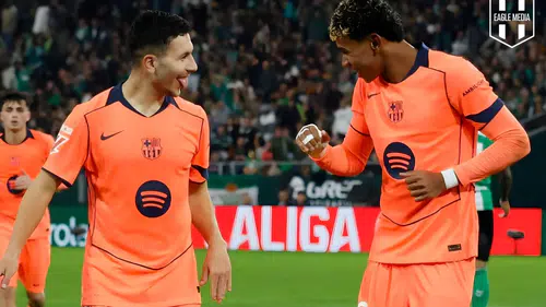 Barcelona Real Betis deplasmanında gol olup yağdı!