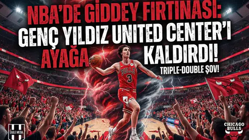 NBA'de Giddey fırtınası: Genç yıldız United Center'ı ayağa kaldırdı!