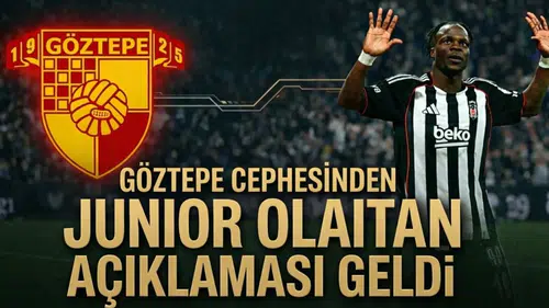 Göztepe cephesinden Junior Olaitan açıklaması geldi