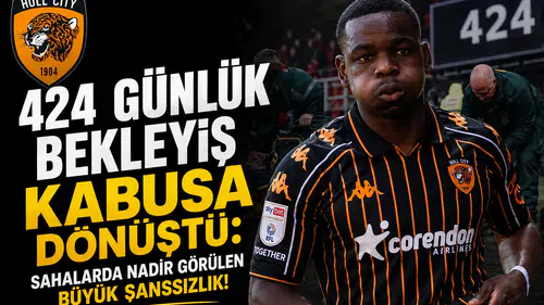 424 Günlük Bekleyiş Kabusa Dönüştü: Sahalarda Nadir Görülen Büyük Şanssızlık!