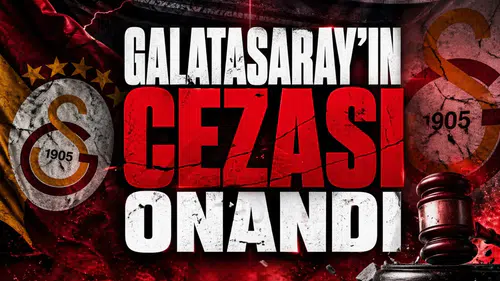Galatasaray'ın cezası onandı