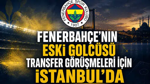 Fenerbahçe’nin eski golcüsü transfer görüşmeleri için İstanbul'da
