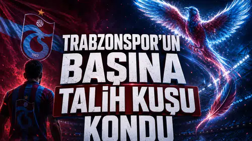 Trabzonspor'un Başına Talih Kuşu Kondu