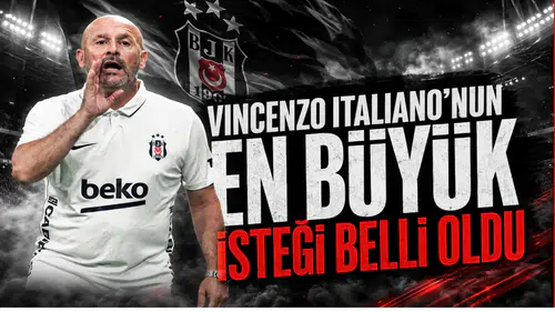 Vincenzo Italiano'nun En Büyük İsteği Belli Oldu