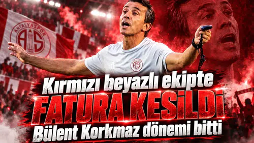 Kırmızı beyazlı ekipte fatura kesildi Bülent Korkmaz dönemi bitti
