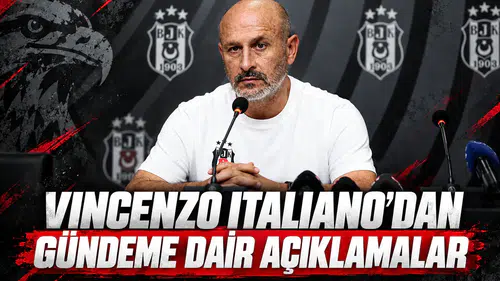 Vincenzo Italiano'dan Gündeme Dair Açıklamalar
