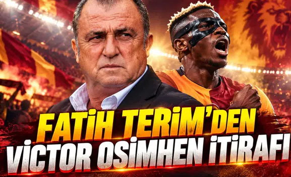 Fatih Terim'den Victor Osimhen itirafı