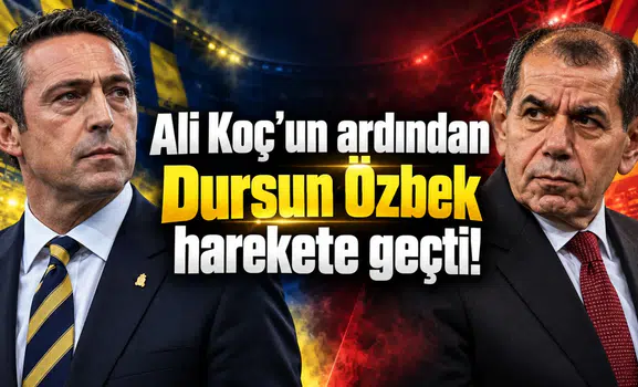 Ali Koç’un ardından Dursun Özbek harekete geçti!