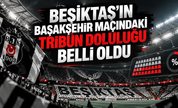 Beşiktaş'ın Başakşehir Maçındaki Tribün Doluluğu Belli Oldu