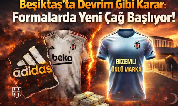 Beşiktaş, Adidas ile yolları ayırıyor ve dev bütçe ile ünlü marka geliyor