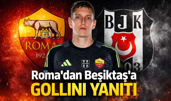 Roma'dan Beşiktaş'a Gollini yanıtı