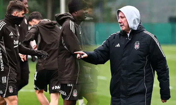 Basına kapalı idmanda Sergen Yalçın'dan derbiye özel dokunuşlar