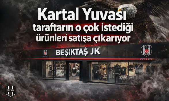 Kartal Yuvası taraftarın o çok istediği ürünleri satışa çıkarıyor