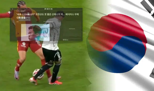 "Neden kırmızı kart verilmedi?" Kore basını Beşiktaş-Galatasaray derbisini konuşuyor