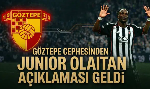 Göztepe cephesinden Junior Olaitan açıklaması geldi