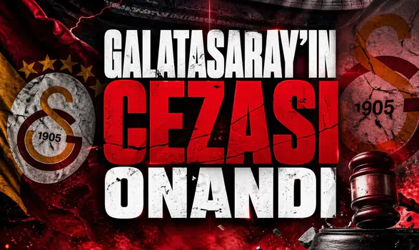 Galatasaray'ın cezası onandı