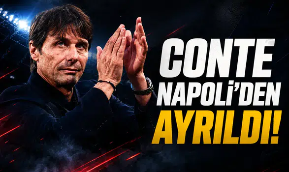 Antonio Conte Napoli'den ayrıldı
